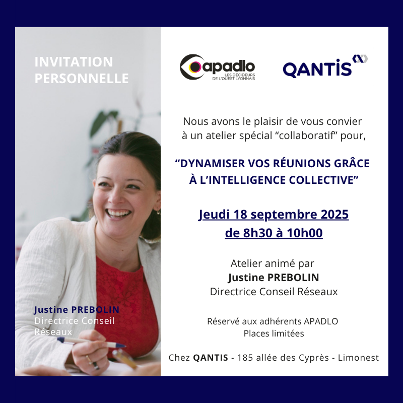 Invitation QANTIS 18 09 25 Intelligence collective