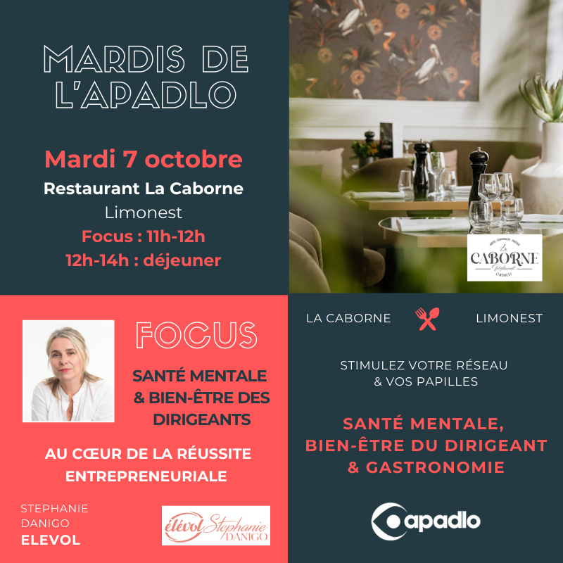 Focus et déjeuner mensuel Mardi de l'APADLO